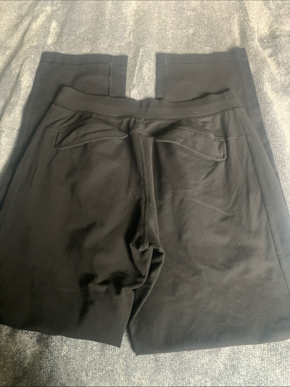 lululemon athletica Black High-Rise Wide-Leg Pants